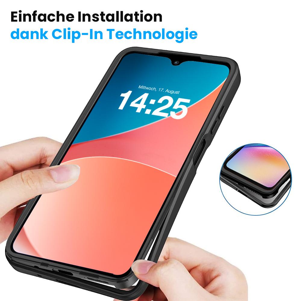 360 Grad Handyhülle für Samsung Galaxy A05s Rundum Schutz Case Front Back Cover