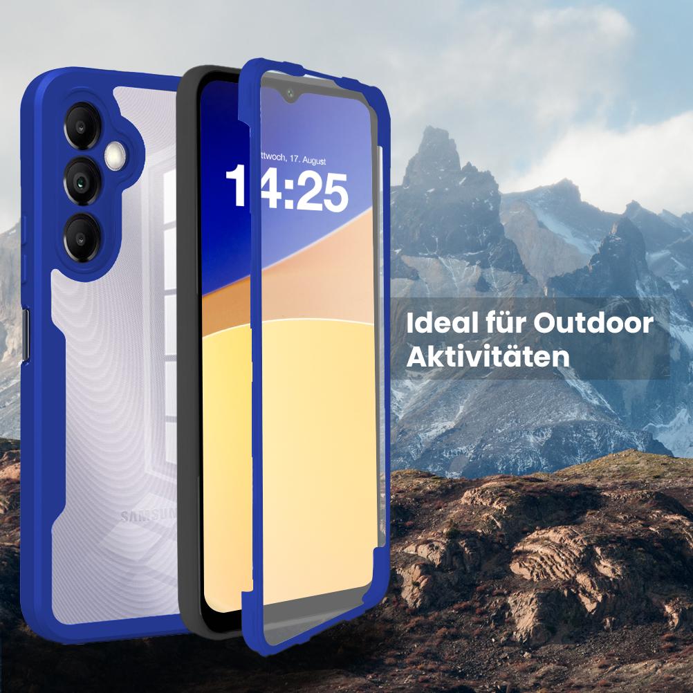 360 Grad Handyhülle für Samsung Galaxy A15 A15 5G Rundumschutz Case Front Back