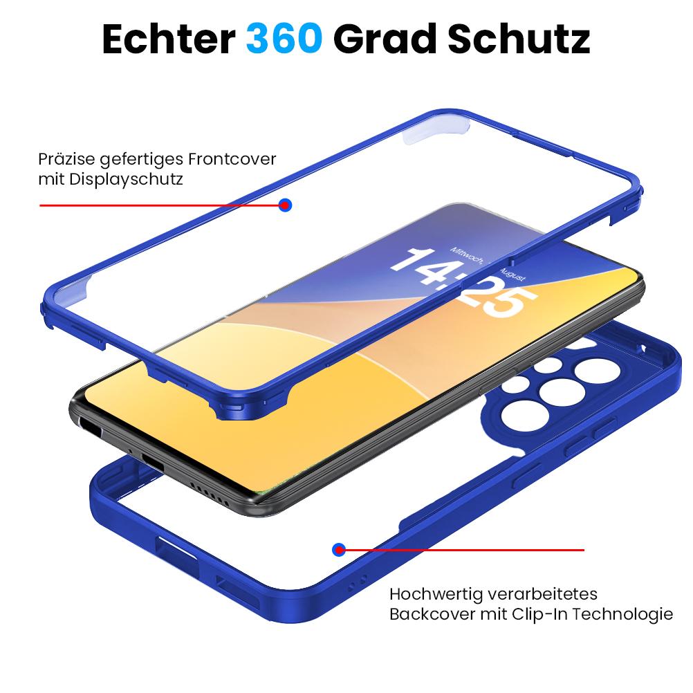 360 Grad Handyhülle für Samsung Galaxy A32 5G Rundum Schutz Case Front Backcover