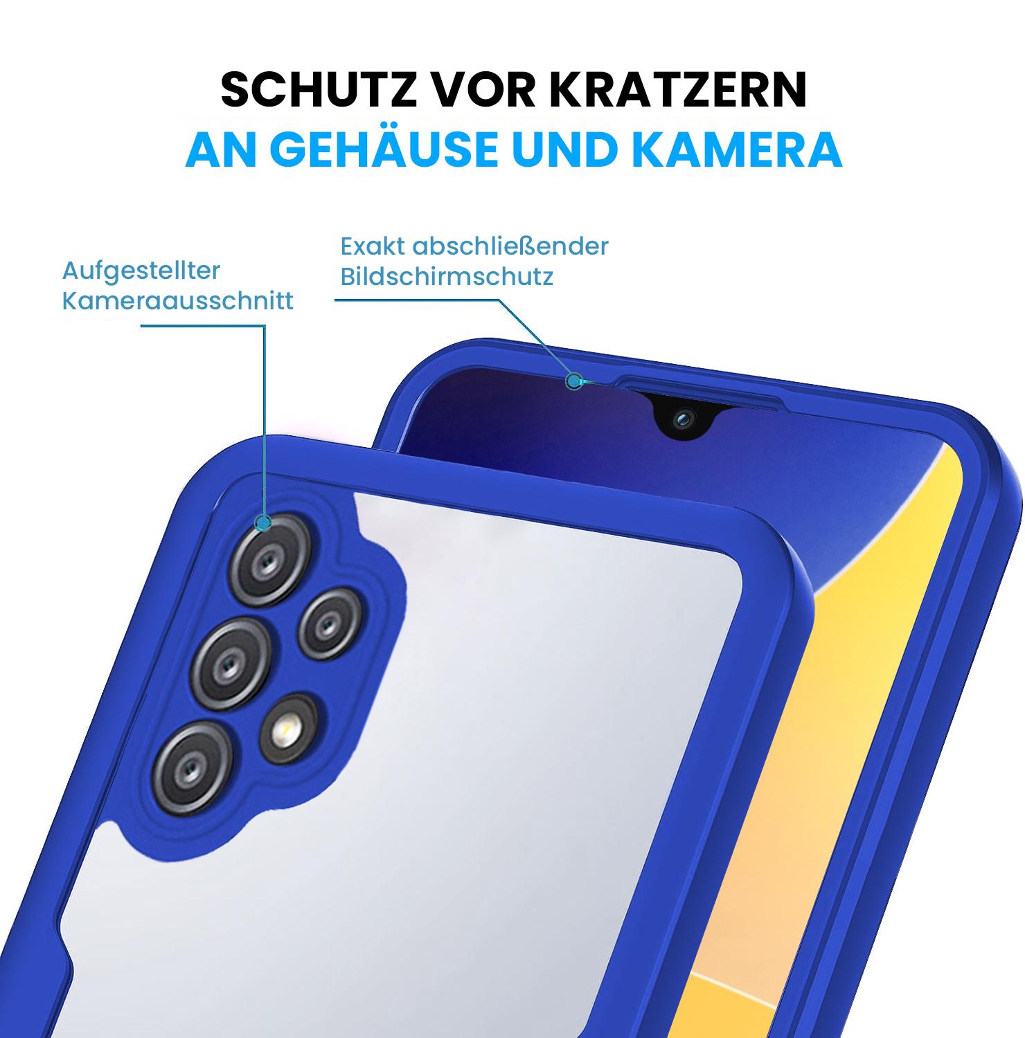 360 Grad Handyhülle für Samsung Galaxy A32 5G Rundum Schutz Case Front Backcover