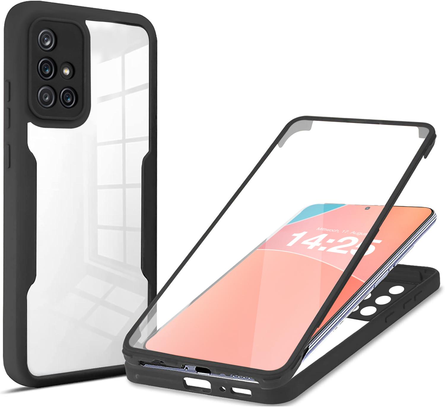 360 Grad Handyhülle für Samsung Galaxy A51 Rundum Schutz Case Front Back Cover