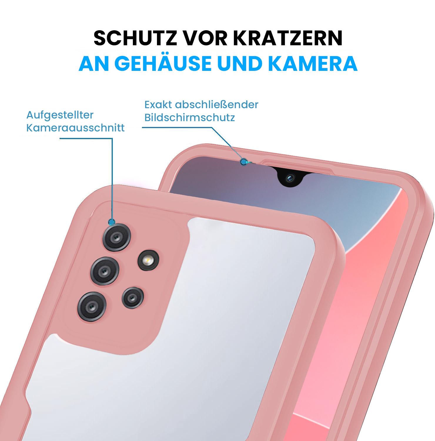 360 Grad Handyhülle für Samsung Galaxy A53 5G Rundum Schutz Case Front Backcover