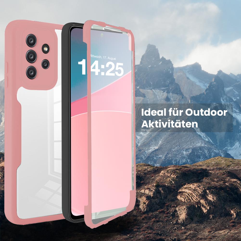 360 Grad Handyhülle für Samsung Galaxy A53 5G Rundum Schutz Case Front Backcover