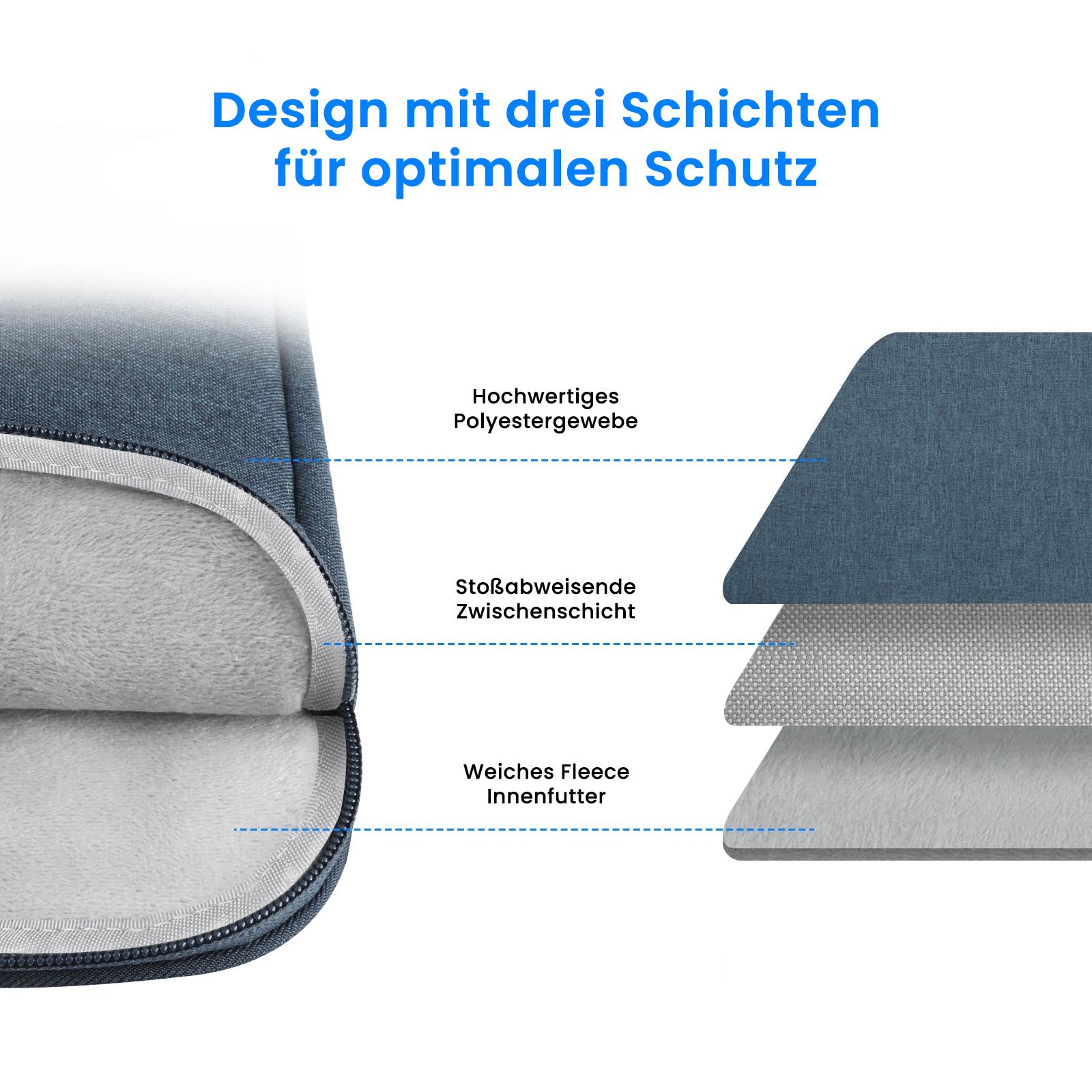 Notebook Tablet Tasche 10 - 16,7 Zoll Sleeve Hülle Laptop Case Cover Computer