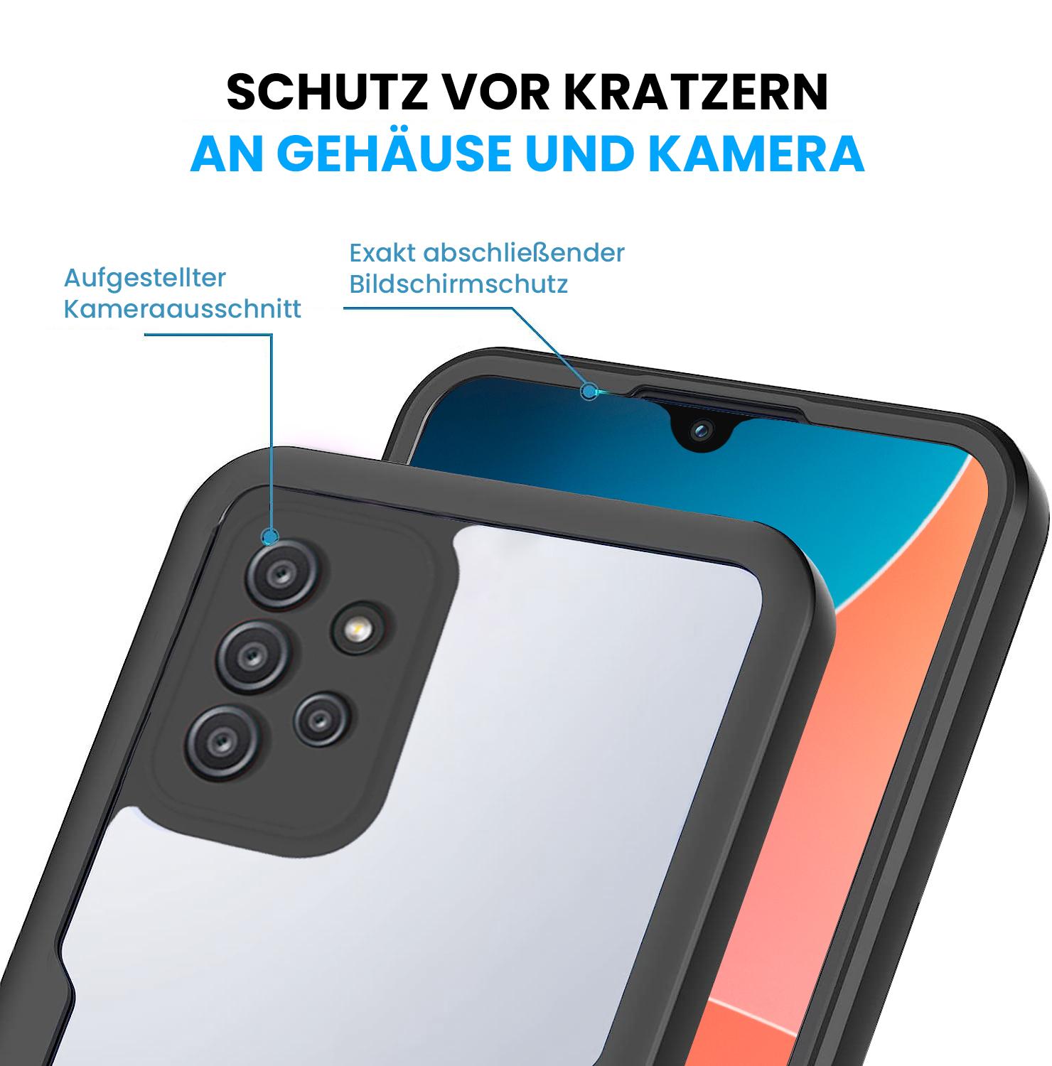 360 Grad Handyhülle für Samsung Galaxy A52 A52 5G A52s 5G Rundum Schutz Case