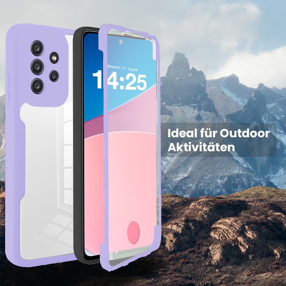 360 Grad Handyhülle für Samsung Galaxy A52 A52 5G A52s 5G Rundum Schutz Case