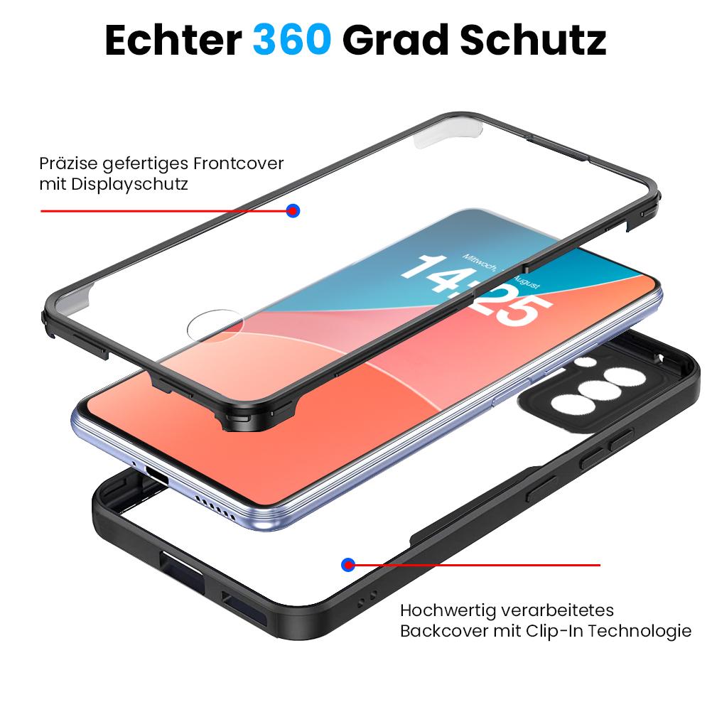 360 Grad Handyhülle für Samsung Galaxy S21 S21 FE S21 Ultra 5G Rundum Schutz
