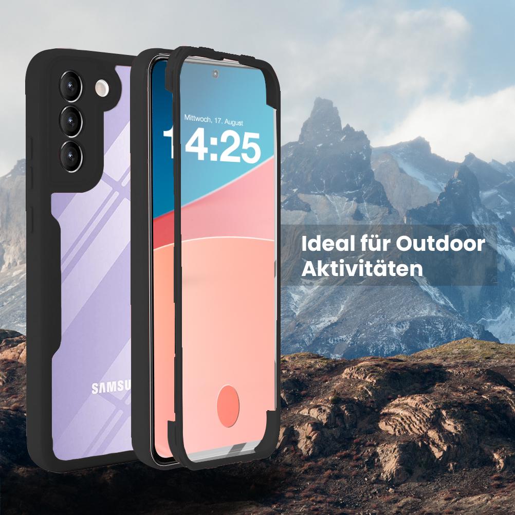 360 Grad Handyhülle für Samsung Galaxy S21 S21 FE S21 Ultra 5G Rundum Schutz
