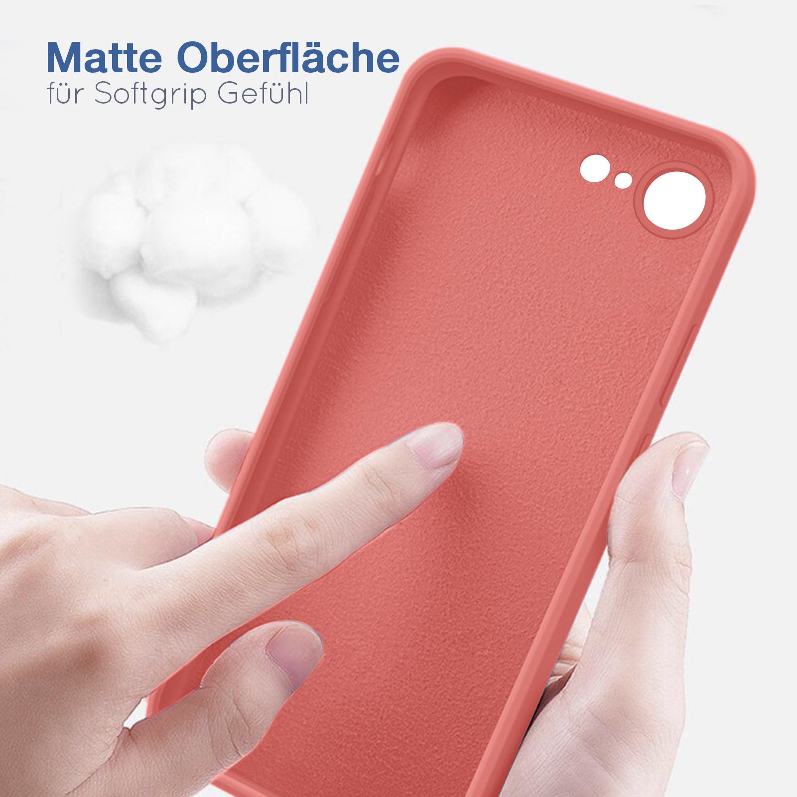 Handy Hülle für Apple iPhone 7 8 SE 2020 Silikon Soft Schutzhülle Cover Case