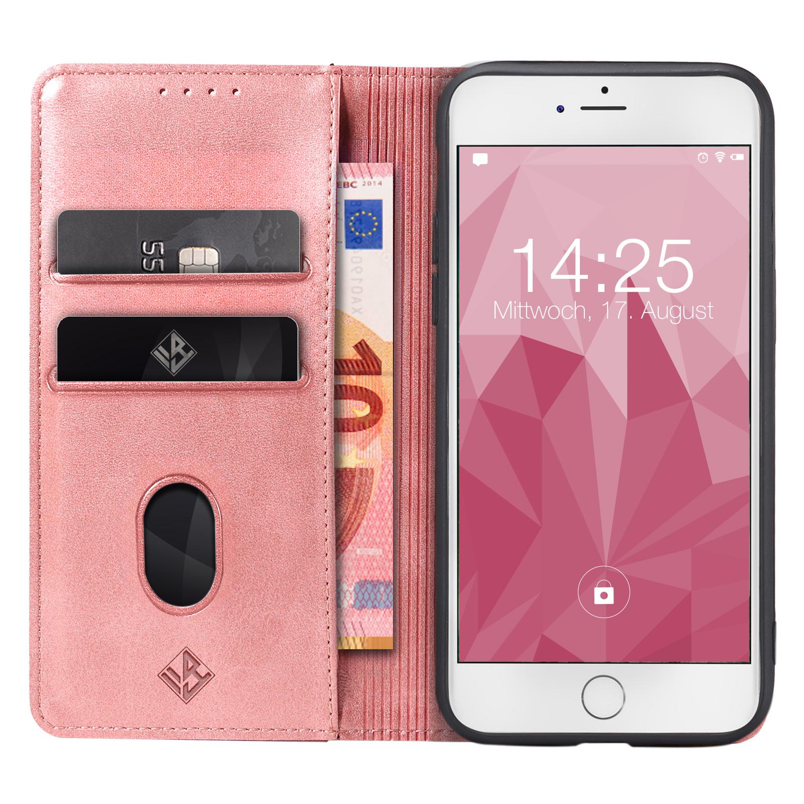 Handy Hülle für Apple iPhone 6 6S Handyhülle Case Cover Klapphülle Magneten