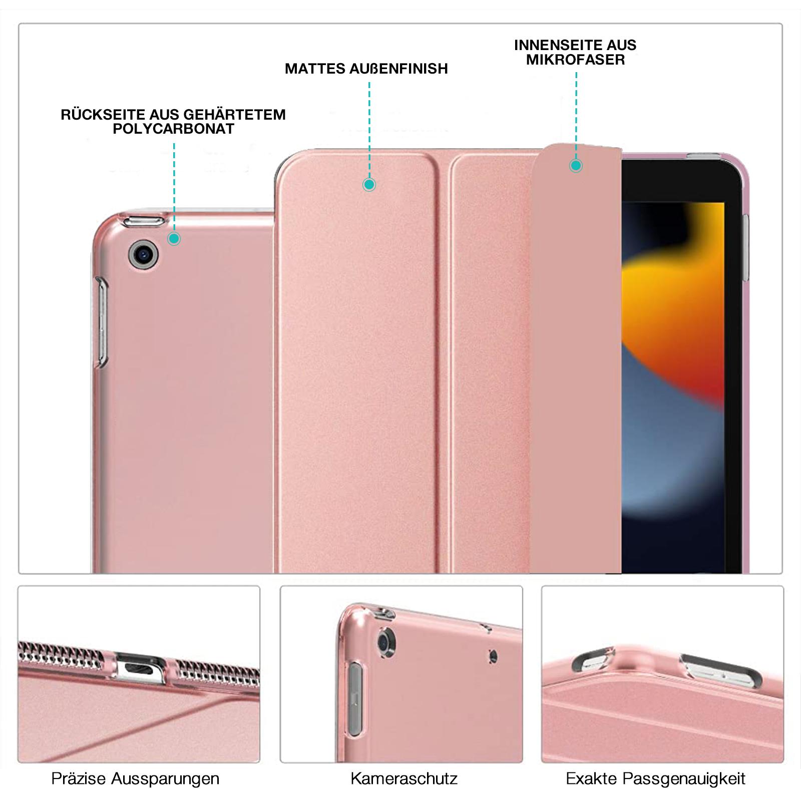 Tablet Schutzhülle für Apple iPad Pro 7. Gen 13 2024 Hülle Cover Case Glas