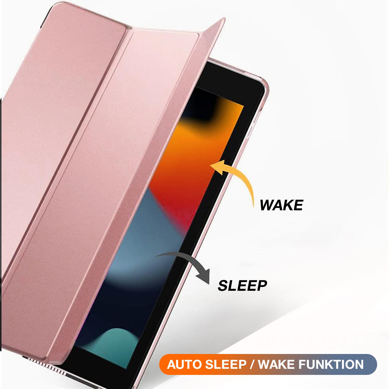 Tablet Schutzhülle für Apple iPad Pro 7. Gen 13 2024 Hülle Cover Case Glas