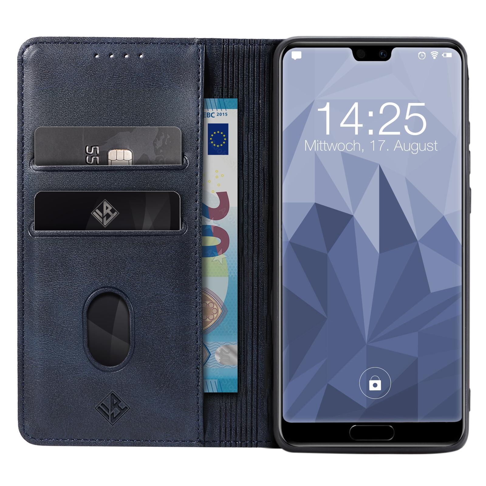 Handy Hülle für Huawei P20 P20 Lite P20 Pro Handyhülle Klapphülle Magneten
