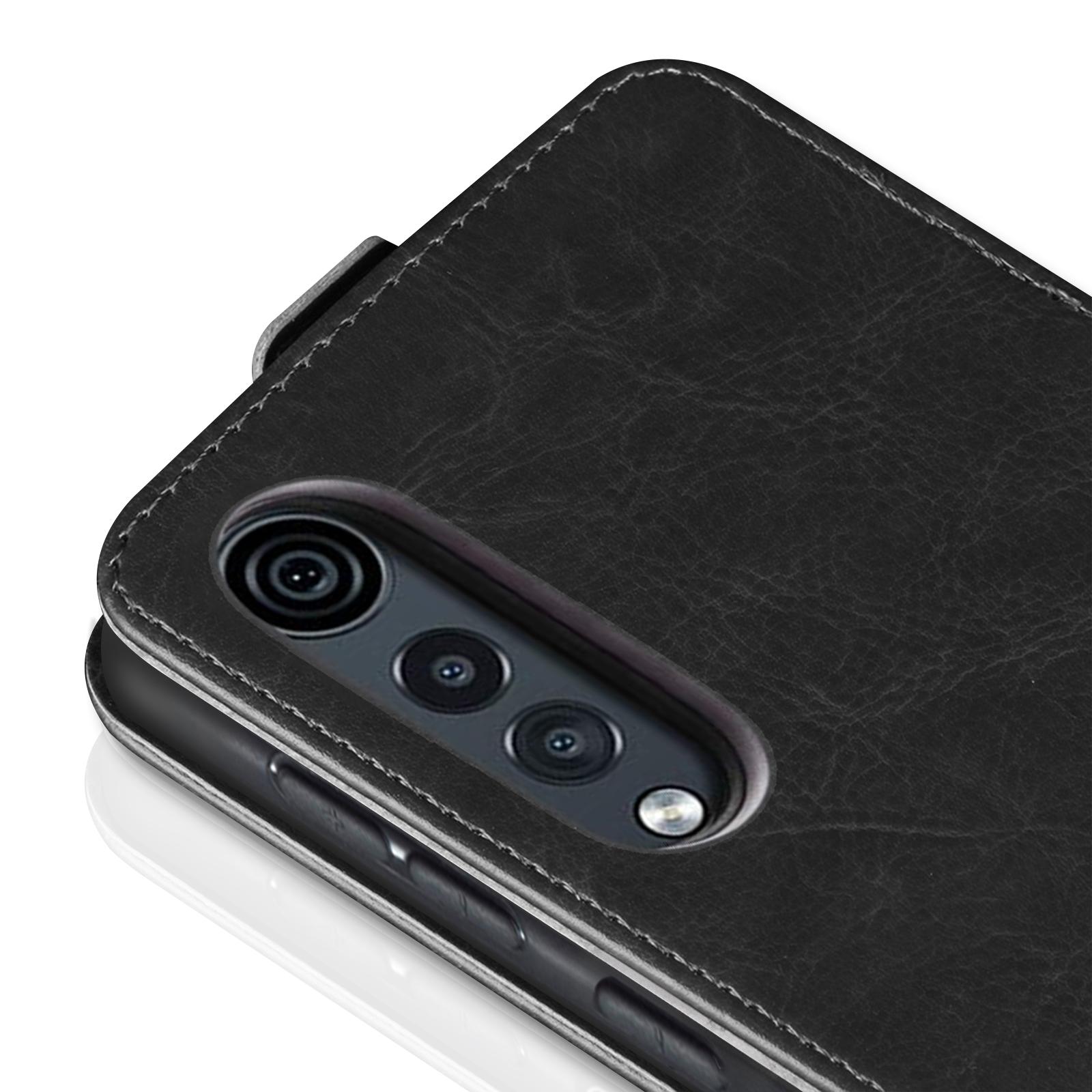 Handy Hülle für LG Velvet 5G Handyhülle Magnet Case Klapphülle Flip Displayglas