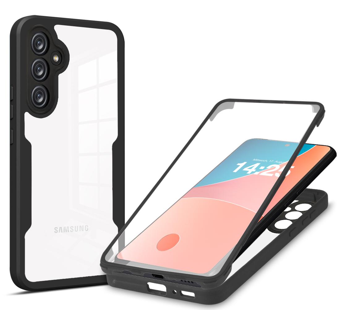 360 Grad Handyhülle für Samsung Galaxy A55 5G Rundum Schutz Case Front Backcover