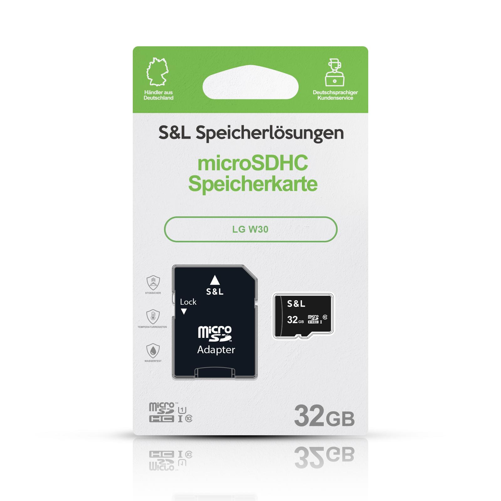 micro SD Speicherkarte Memory für LG W30 16GB 32GB 64GB 128GB 256GB Top
