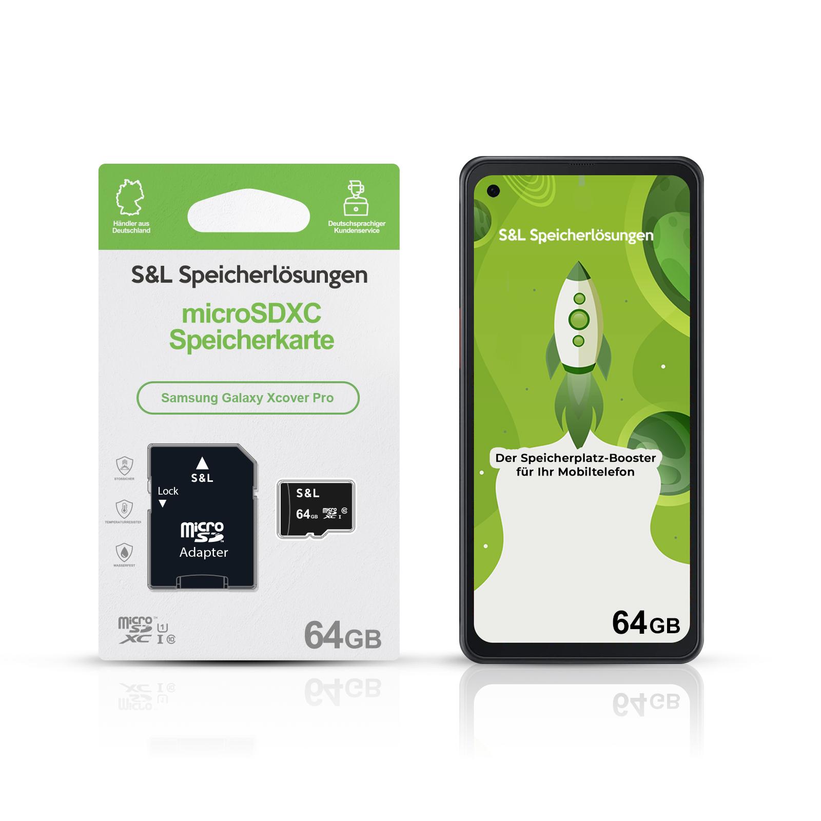 micro SD Speicherkarte für Samsung Galaxy Xcover Pro 32GB 64GB 128GB SD Karte