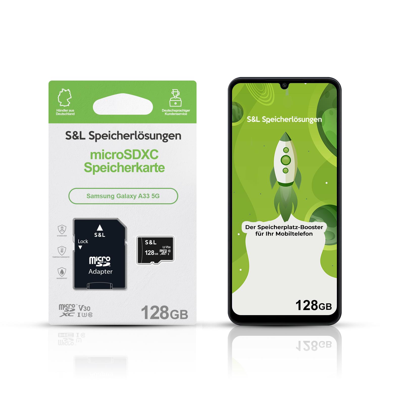 micro SD Speicherkarte für Samsung Galaxy A33 5G 32GB 64GB 128GB 256GB SD Karte