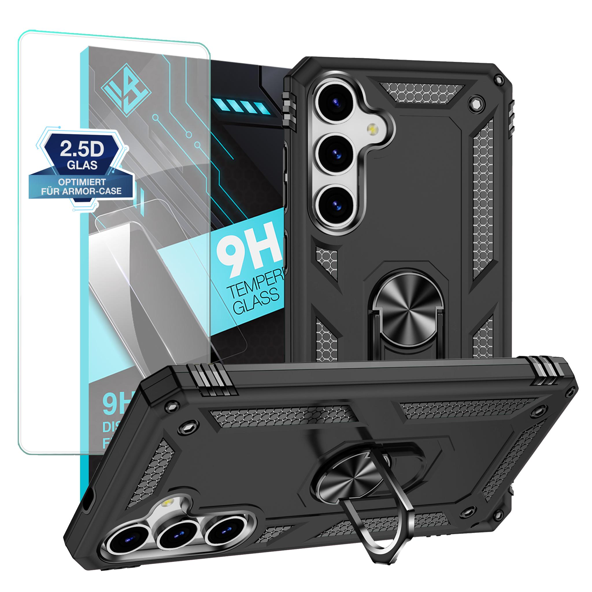 Custodia cellulare per Samsung Galaxy S25 S25+ S25 Ultra Edge custodia cover vetro 9H