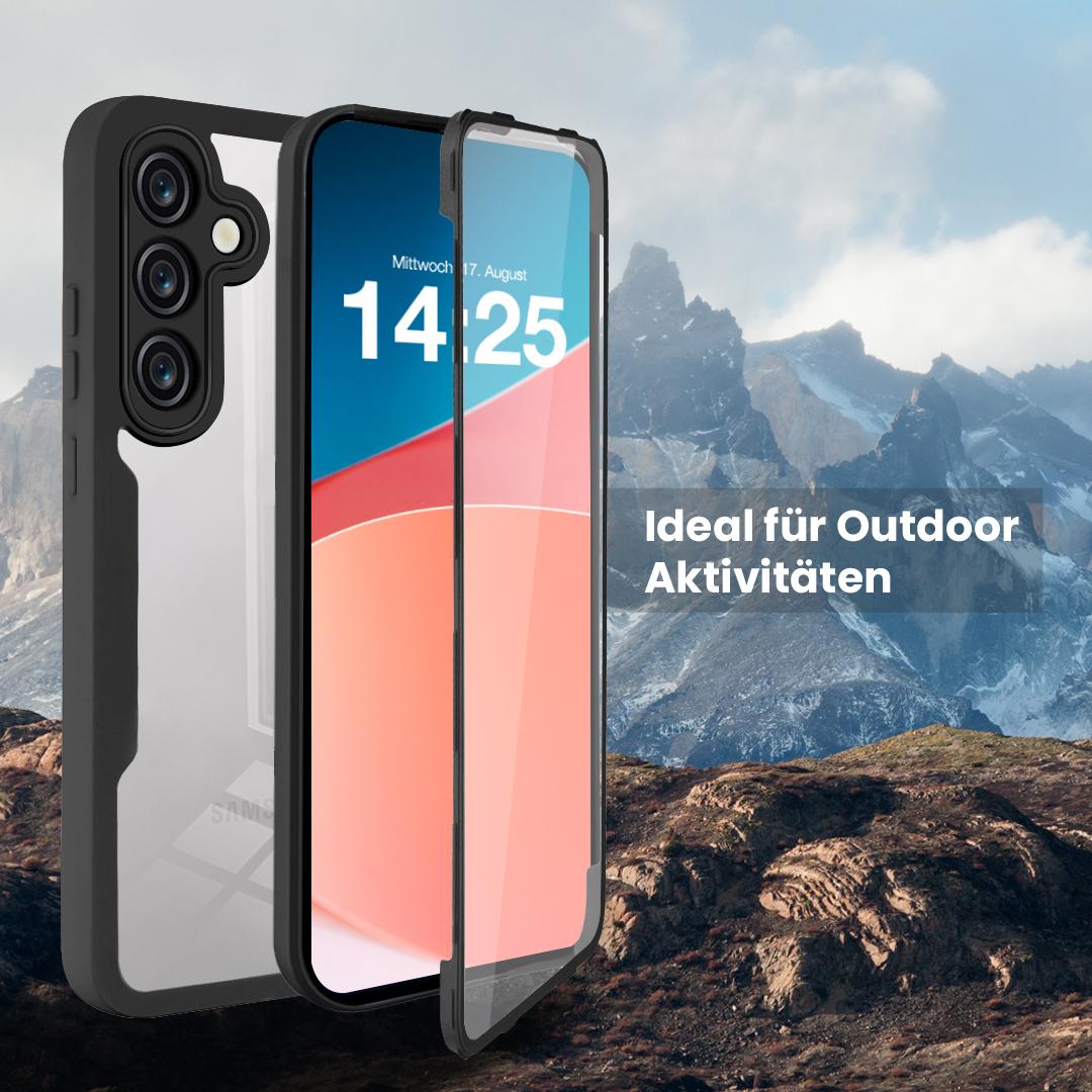 360 Grad Handyhülle für Samsung Galaxy A36 5G Rundum Schutz Case Front Backcover