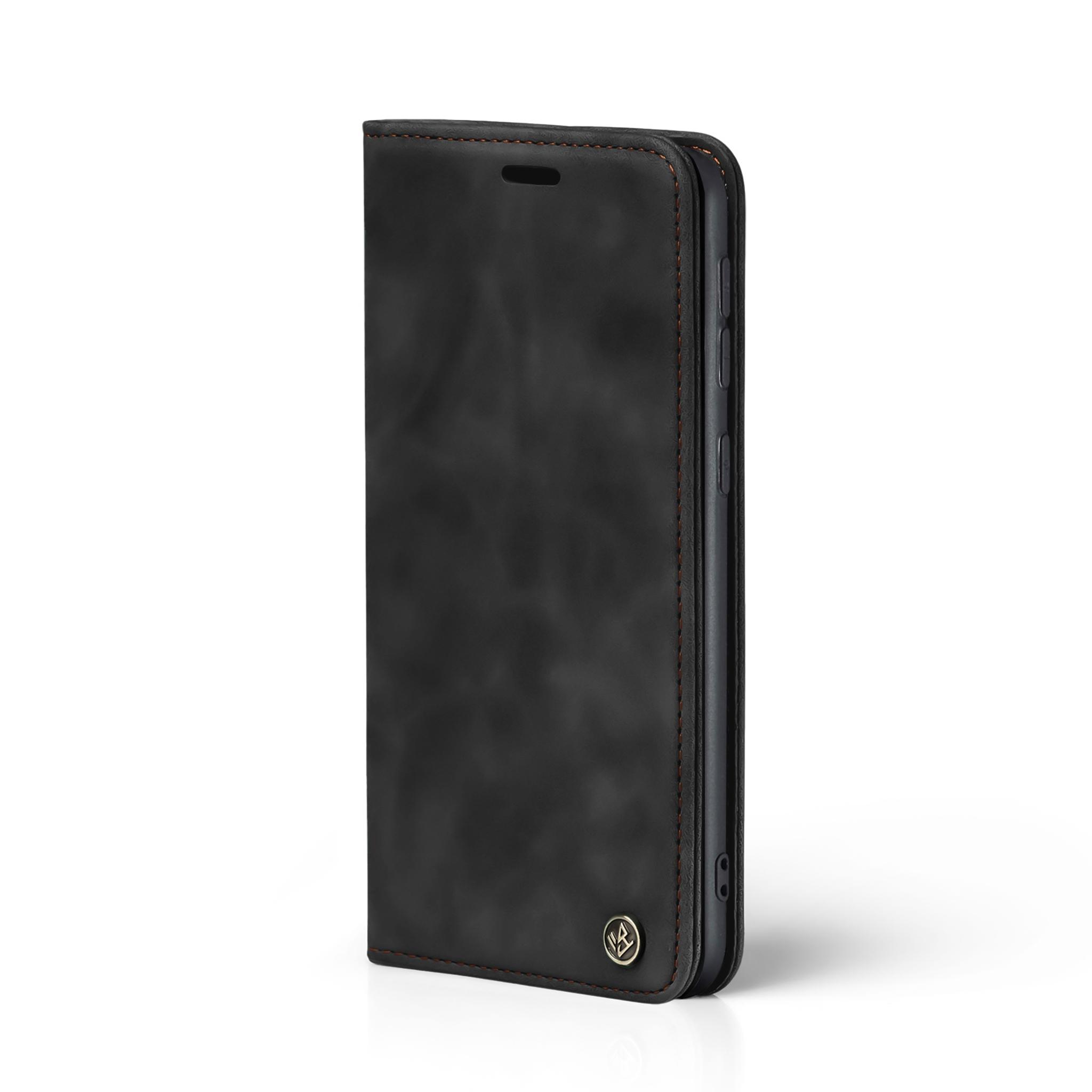 Handy Hülle für Samsung Galaxy A56 5G Klapp Magnet Smartphone Cover Case 9H Glas