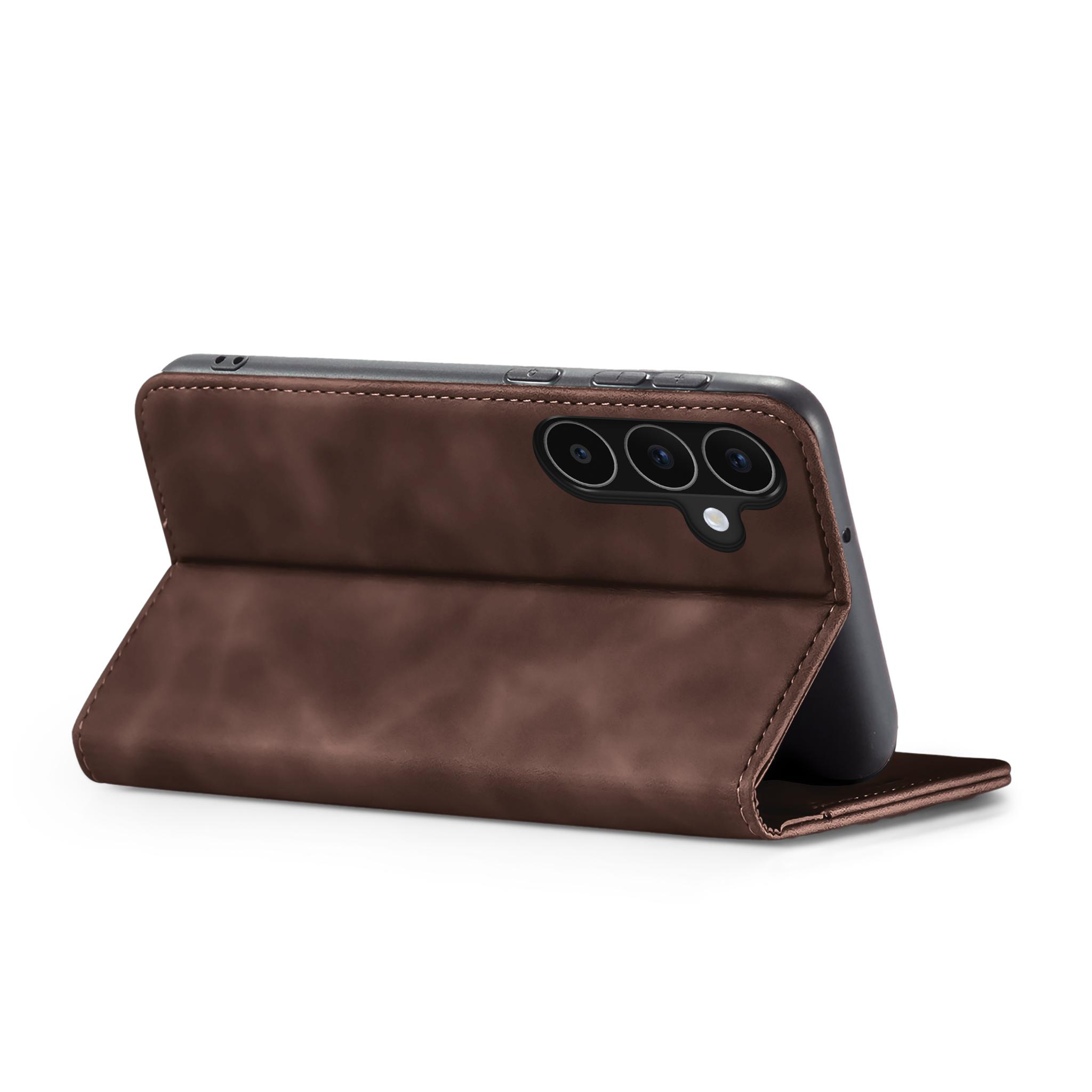 Handy Hülle für Samsung Galaxy A56 5G Klapp Magnet Smartphone Cover Case 9H Glas