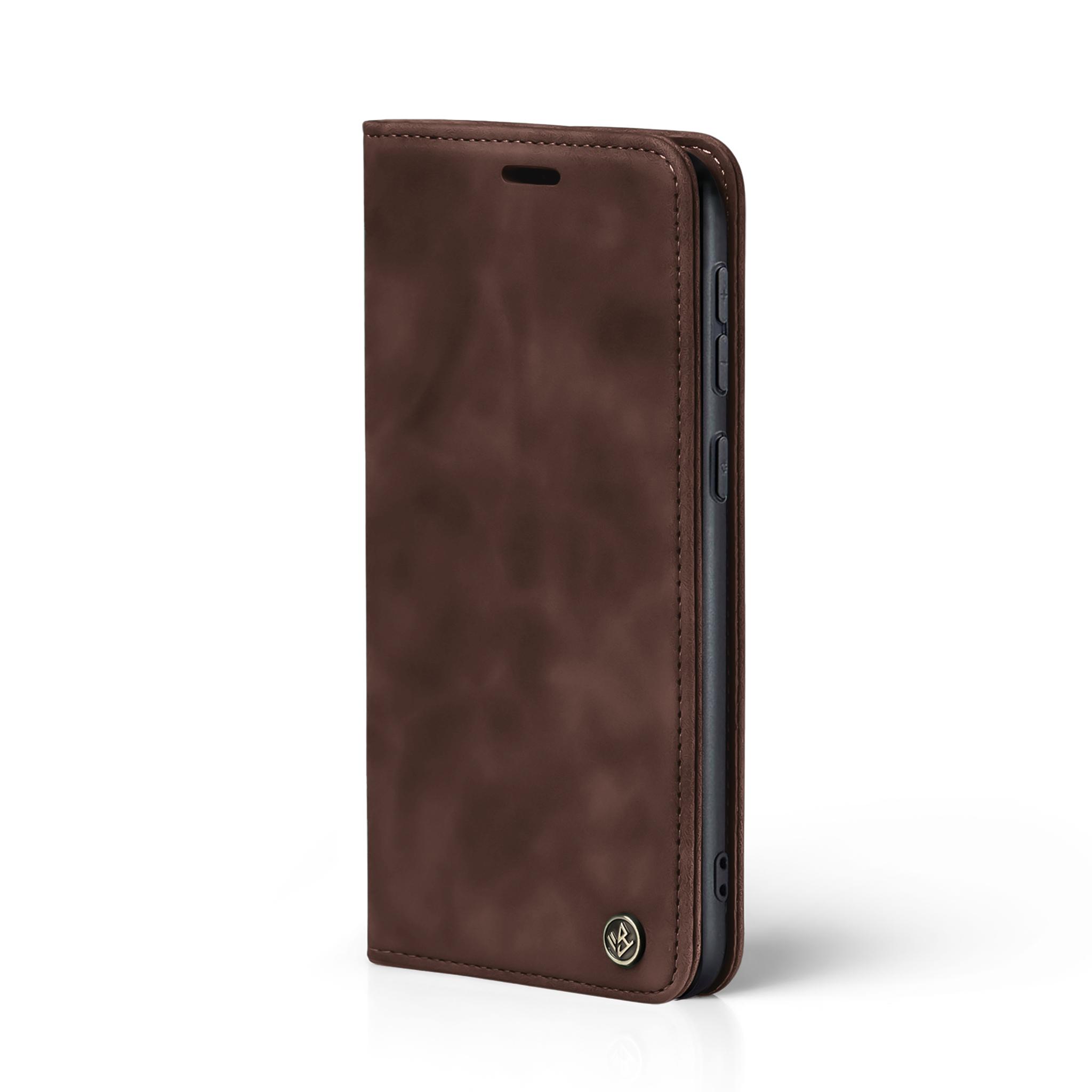 Handy Hülle für Samsung Galaxy A56 5G Klapp Magnet Smartphone Cover Case 9H Glas