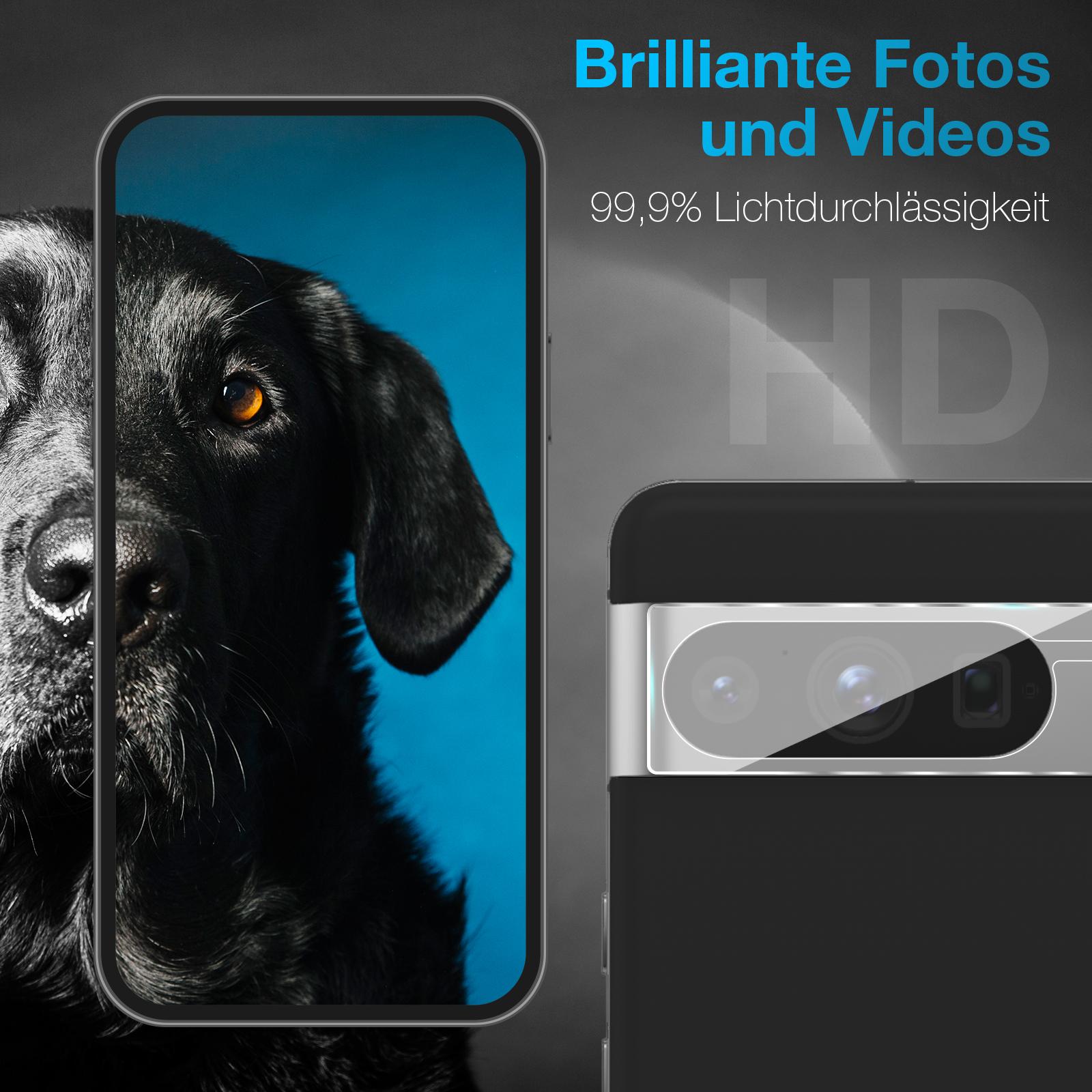 2x Kamera Schutz Glas für Google Pixel 8 8 Pro 8a Schutzglas Panzerfolie 9H