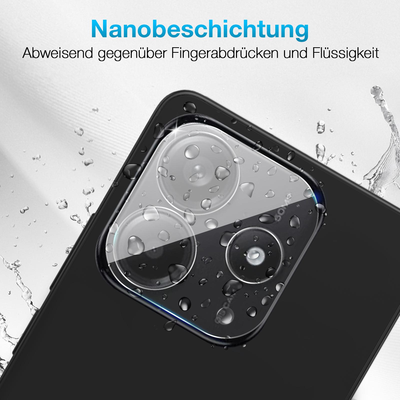2x Kamera Schutz Glas für Xiaomi Redmi Note 14 5G Pro 5G Pro 5G Panzerfolie 9H