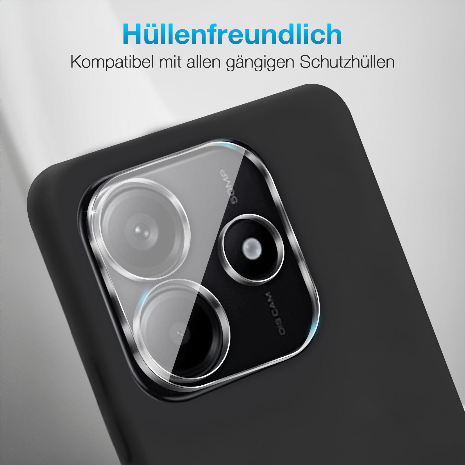 2x Kamera Schutz Glas für Xiaomi Redmi Note 14 5G Pro 5G Pro 5G Panzerfolie 9H