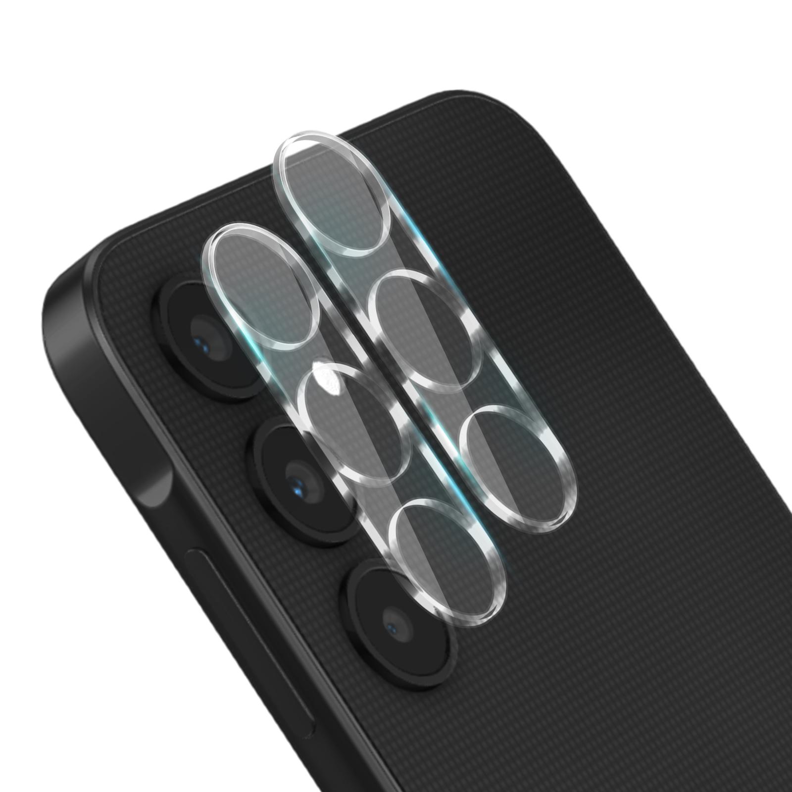 2x Kamera Schutzglas für Samsung Galaxy S25 Ultra Edge S25 Kameraschutz 9H Glas