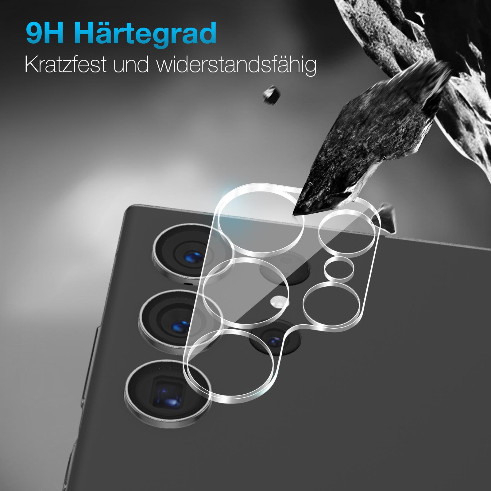 2x Kamera Schutzglas für Samsung Galaxy S25 Ultra Edge S25 Kameraschutz 9H Glas