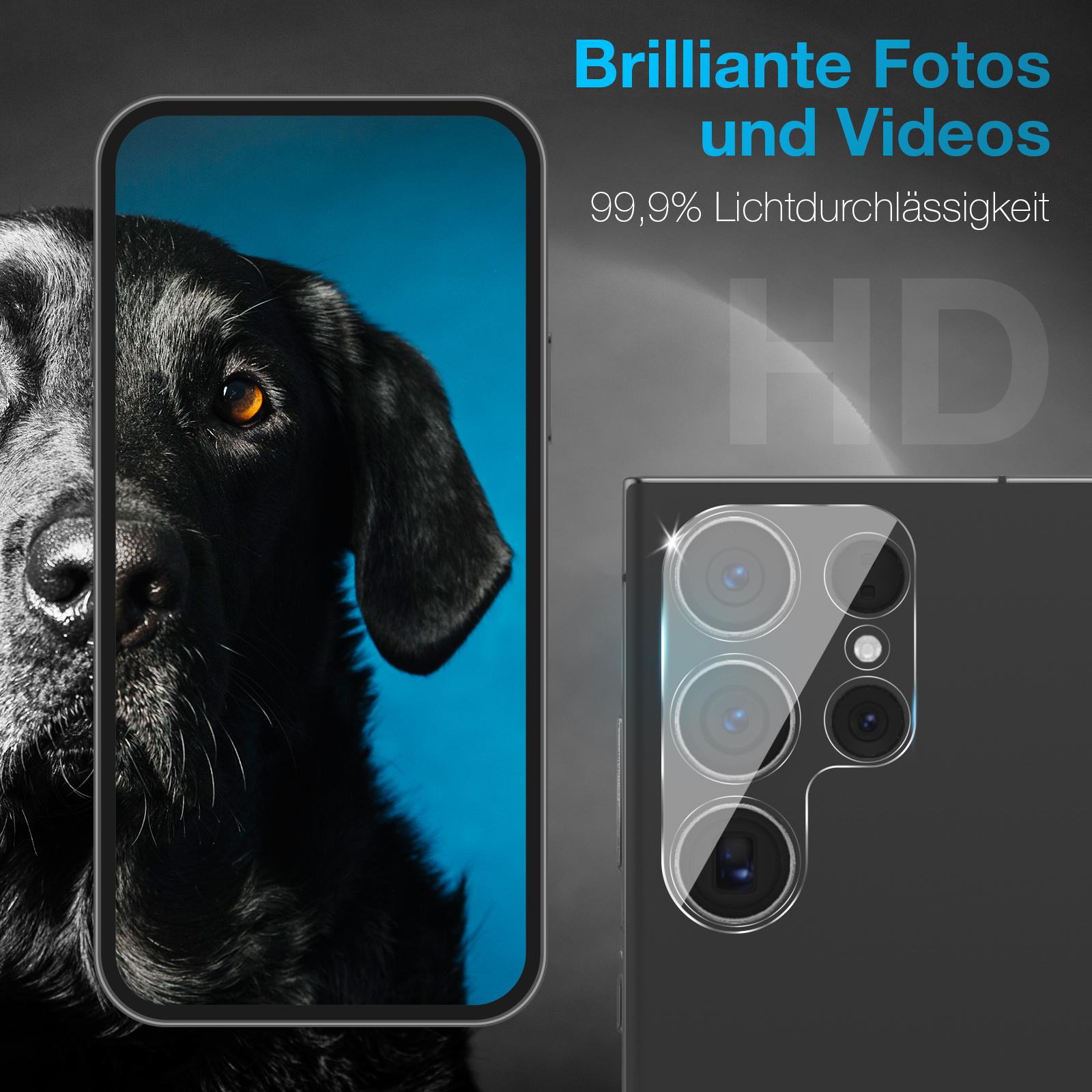 2x Kamera Schutzglas für Samsung Galaxy S25 Ultra Edge S25 Kameraschutz 9H Glas