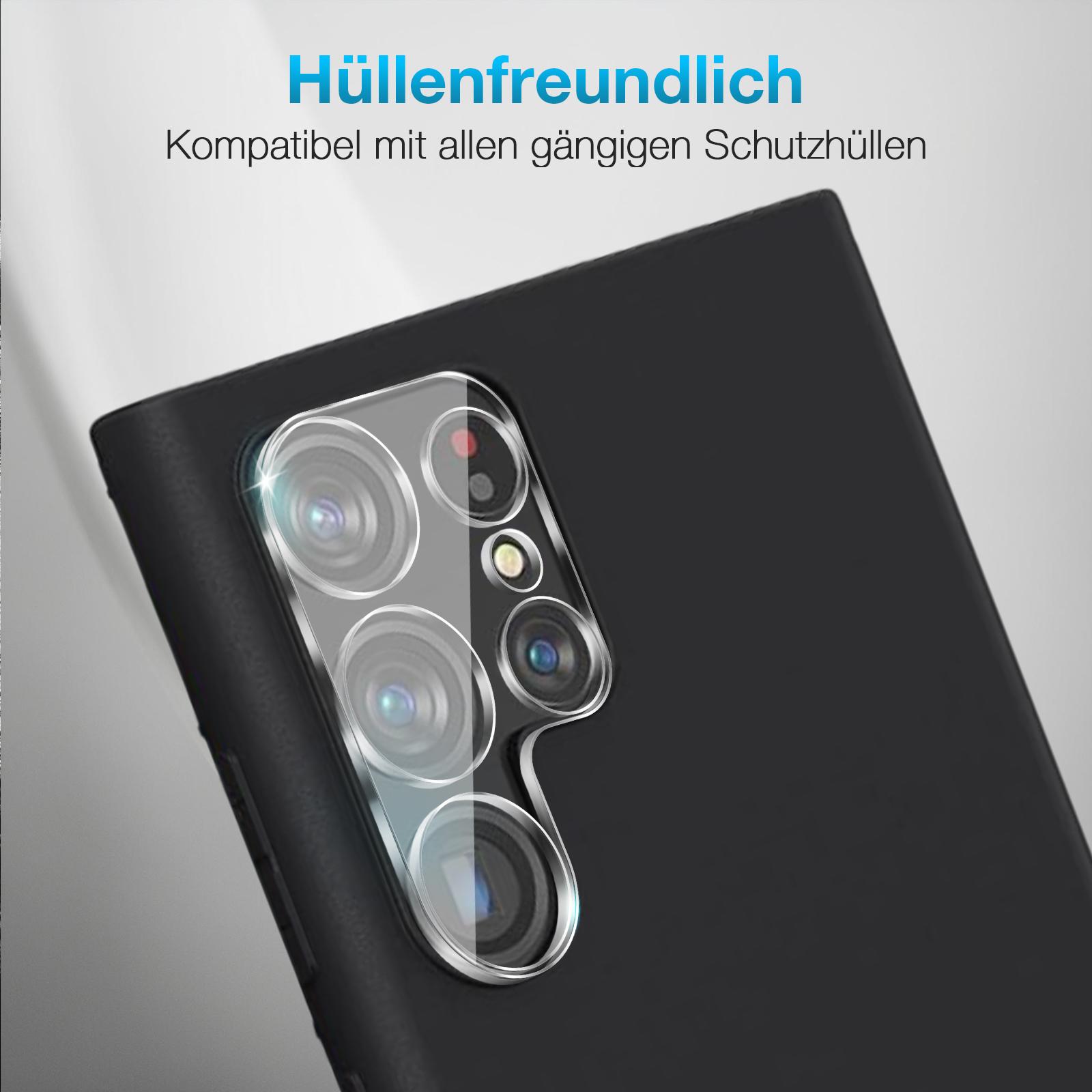 2x Kamera Schutzglas für Samsung Galaxy S25 Ultra Edge S25 Kameraschutz 9H Glas