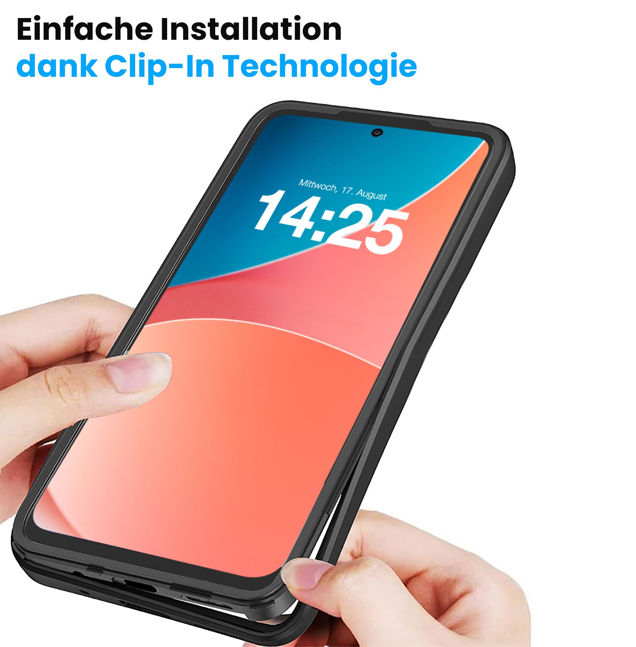 360 Grad Handyhülle für Samsung Galaxy A56 5G Rundum Schutz Case Front Backcover