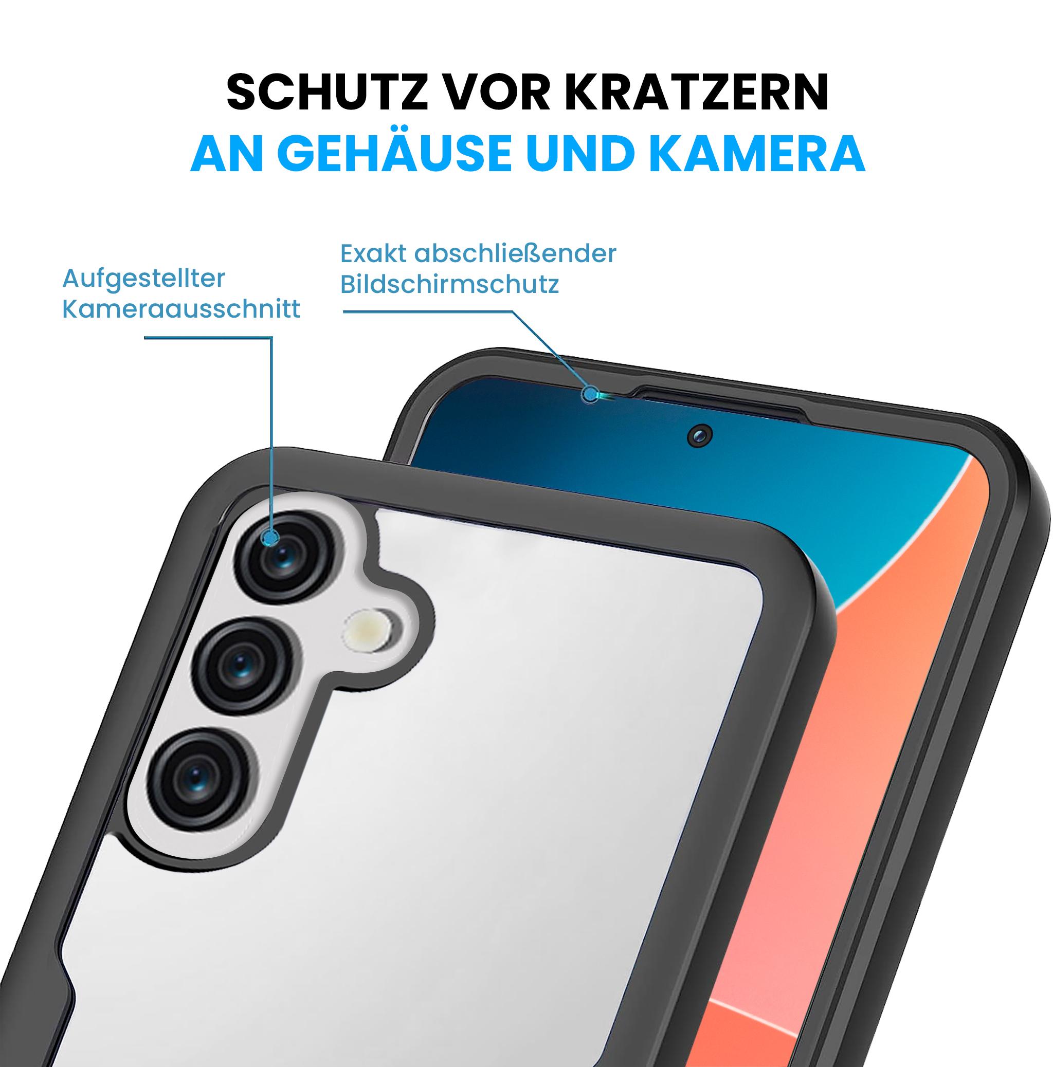 360 Grad Handyhülle für Samsung Galaxy A56 5G Rundum Schutz Case Front Backcover