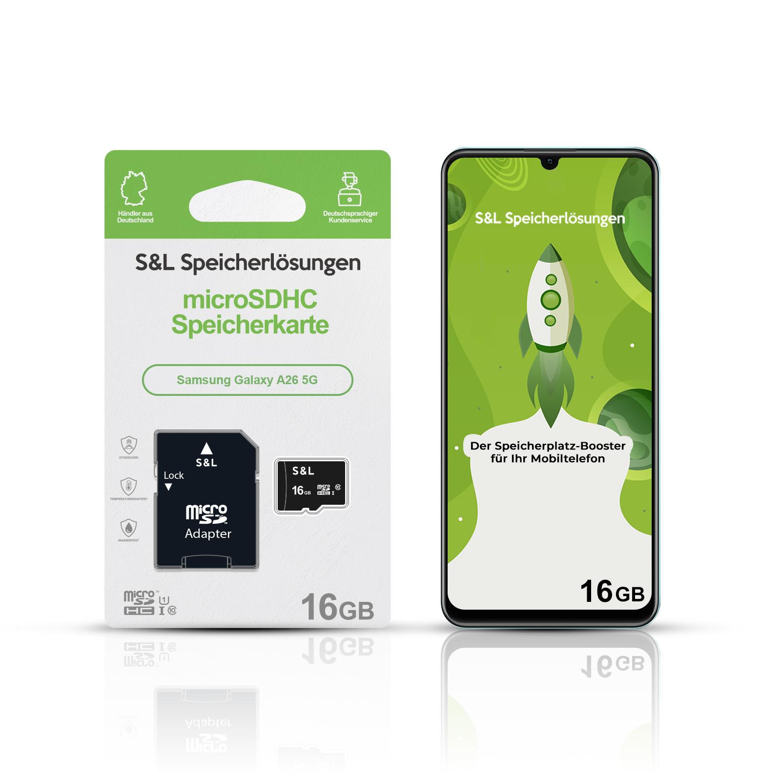 micro SD Speicherkarte Memory für Samsung Galaxy A26 5G 16 32 64 128 256 GB