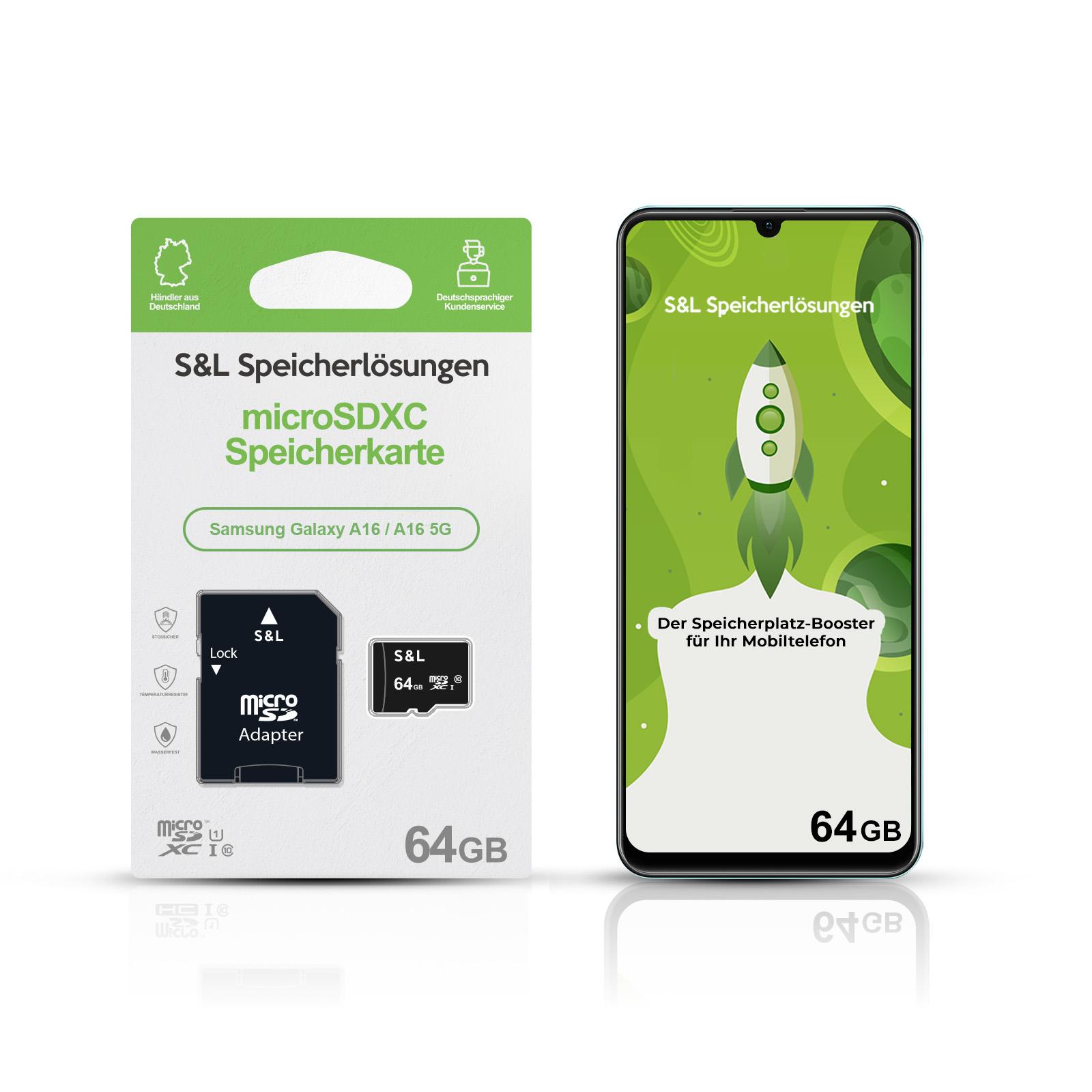 micro SD Speicherkarte Memory für Samsung Galaxy A16A16 5G 16 32 64 128 256 GB