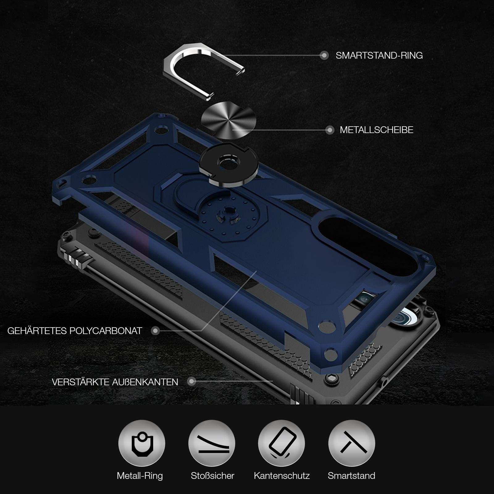 Outdoor Panzer Hülle für Huawei P30 Lite P30 Pro Tasche Handy Armor Displayglas
