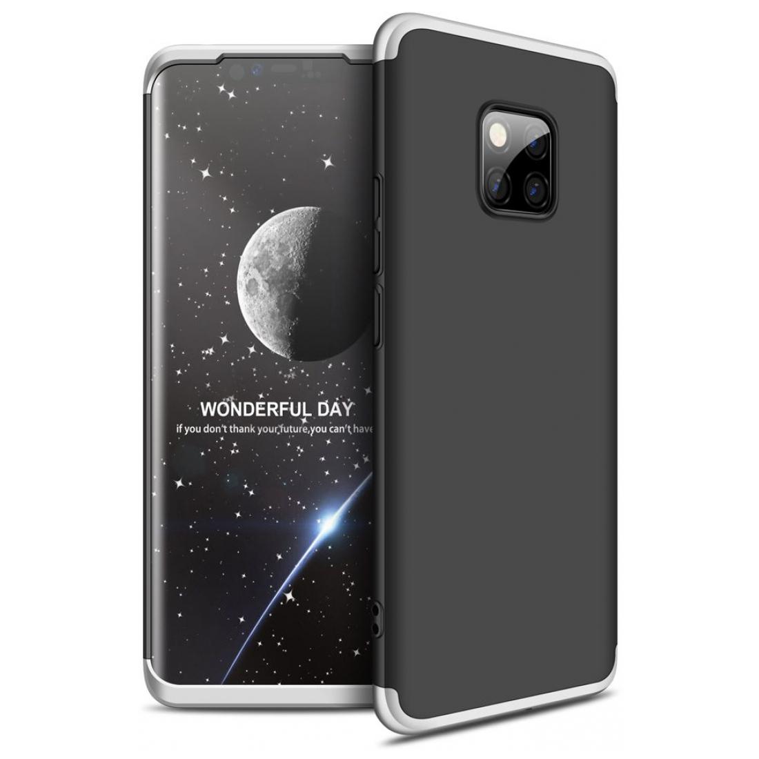 Handyhülle für Huawei Mate 20 Pro 360 Grad Bumper Case Displayschutz Glas Top 