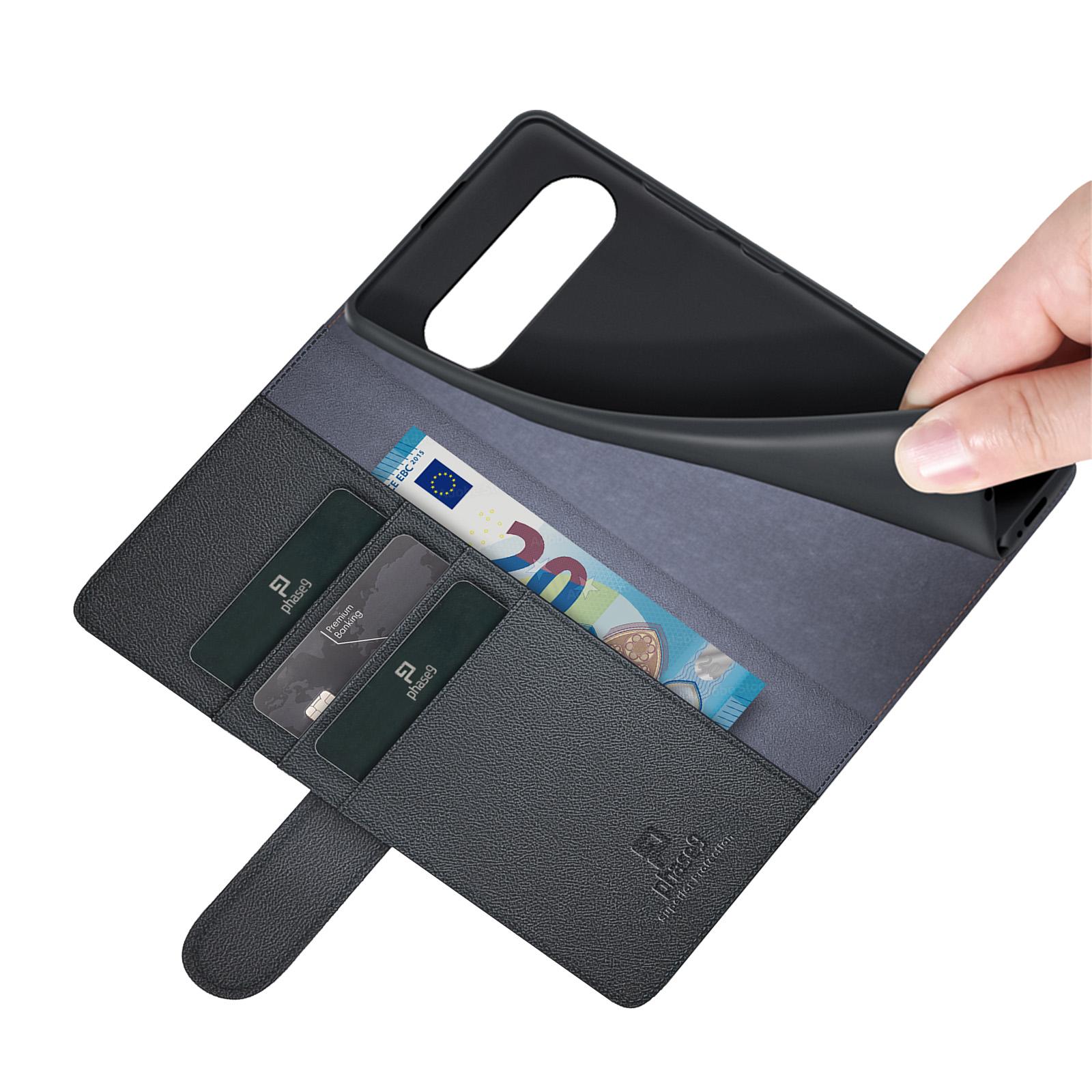 ECHT LEDER Handy Hülle für Google Pixel 10 Pro XL Cover Case Klapphülle 9H Glas