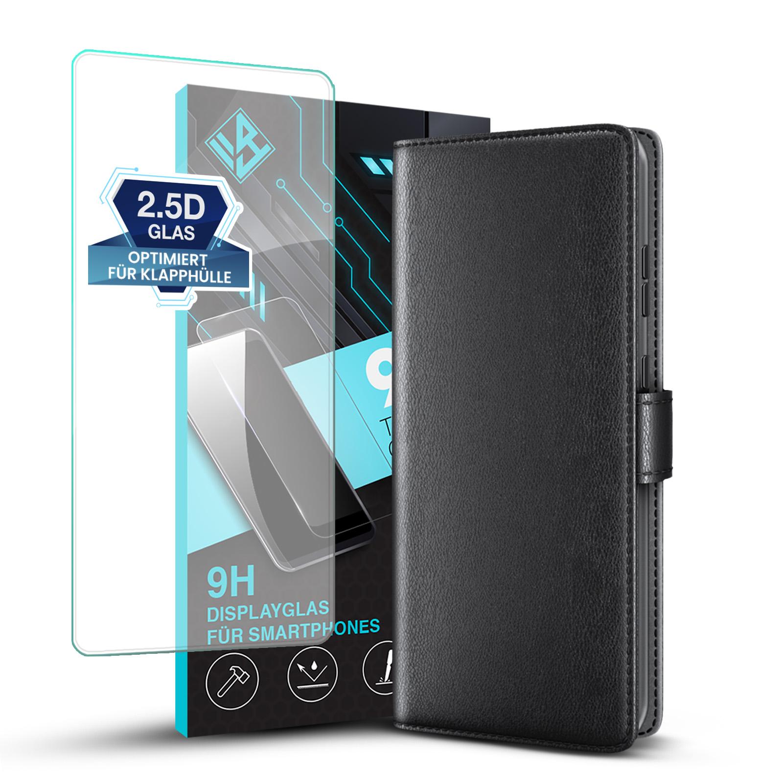 ECHT LEDER Handy Hülle für Google Pixel 10 Pro XL Cover Case Klapphülle 9H Glas