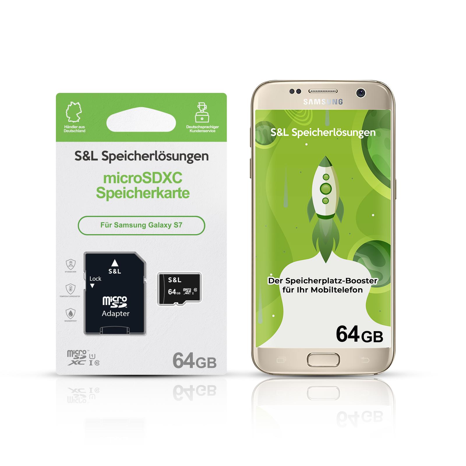 microSD Micro SD Speicherkarte für Samsung Galaxy S7 16GB 32GB 64GB 128GB 256GB