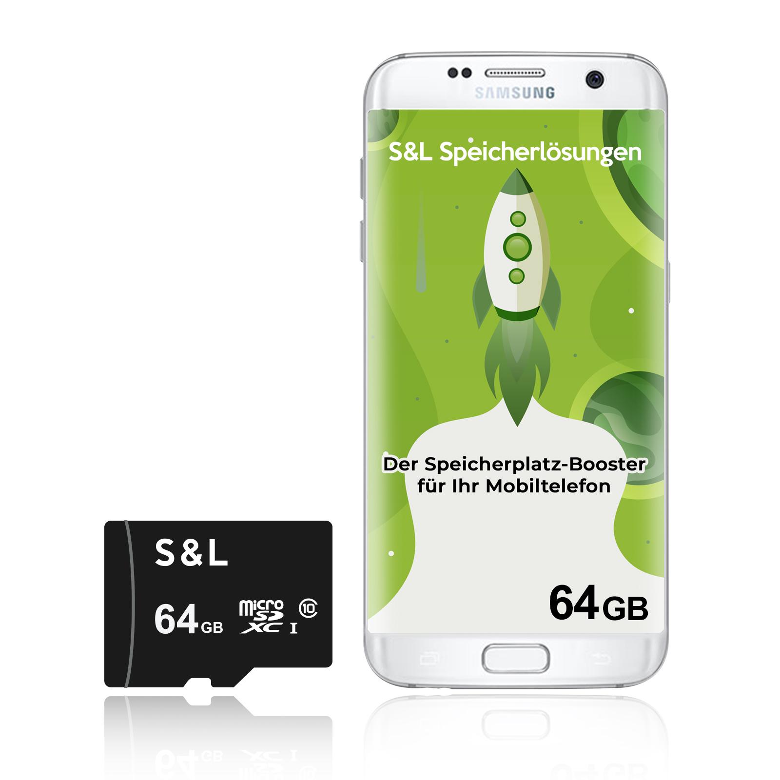 micro SD Speicherkarte für Samsung Galaxy S7 Edge 16GB 32GB 64GB 128GB 256GB