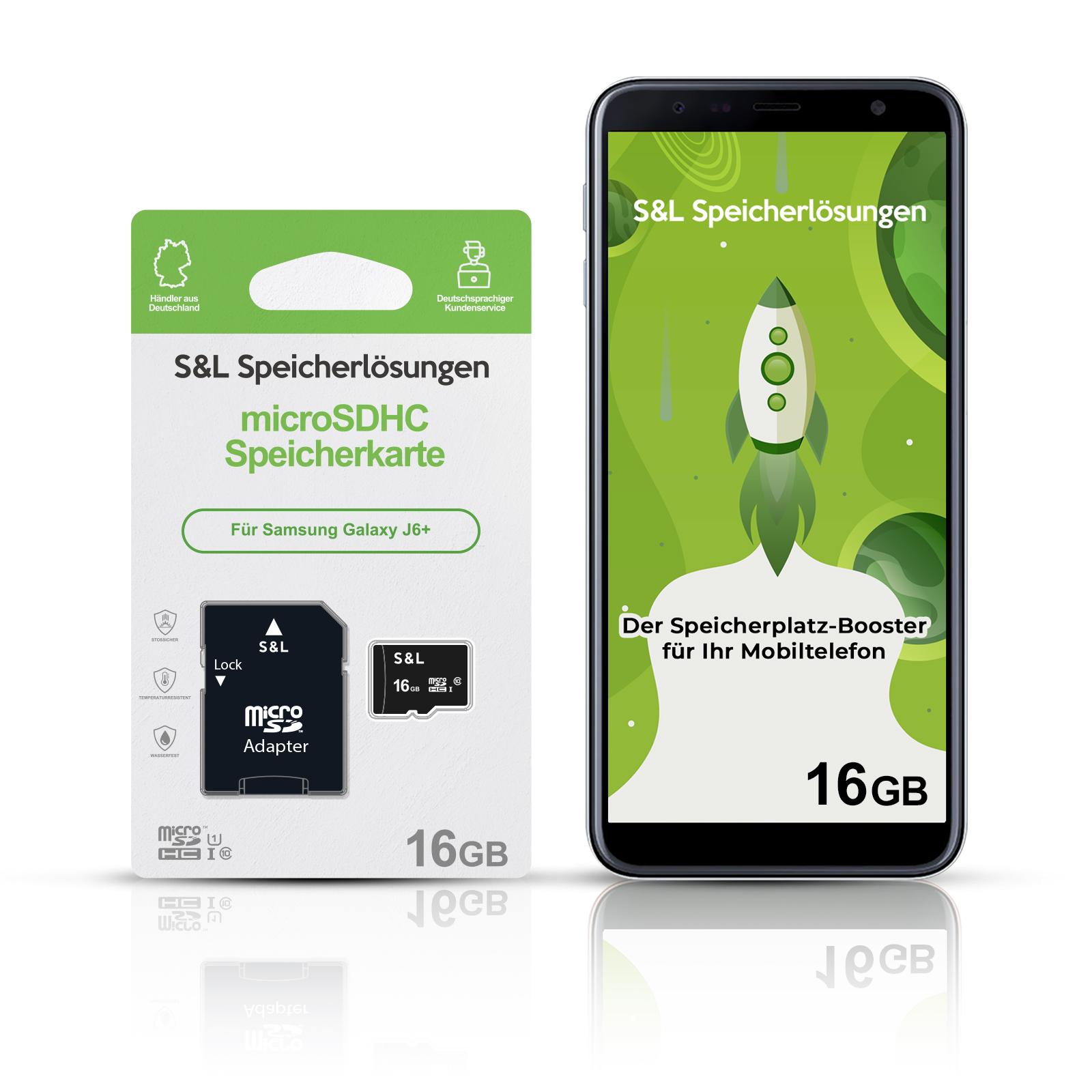 micro SD Speicherkarte für Samsung Galaxy J6 Plus 16GB 32GB 64GB 128GB 256GB