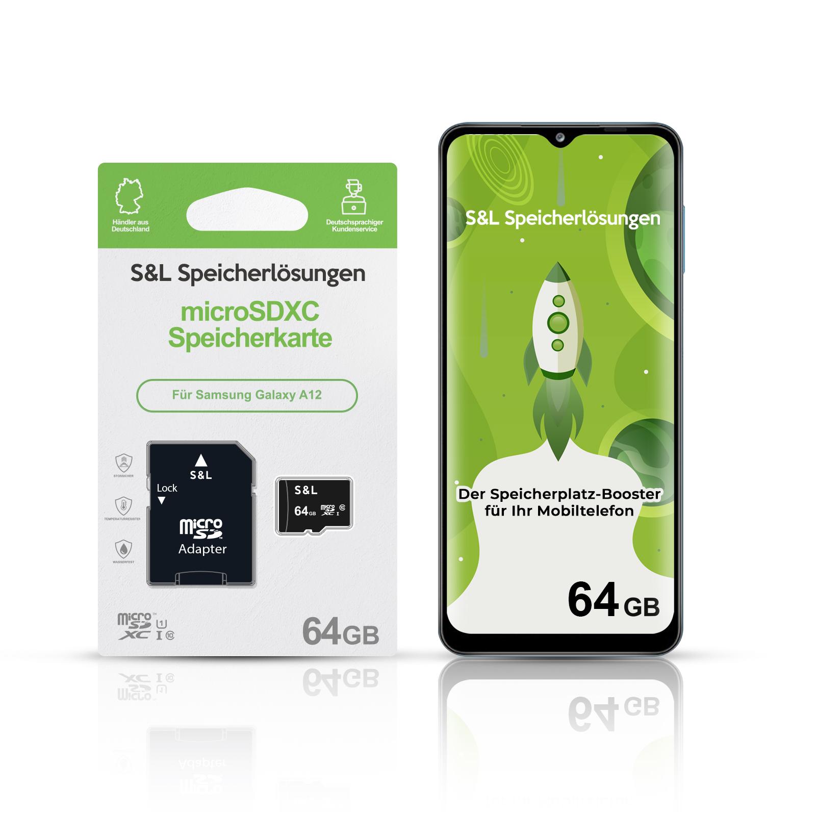 microSD Micro SD Speicherkarte für Samsung Galaxy A12 16GB 32GB 64GB 128GB 256GB