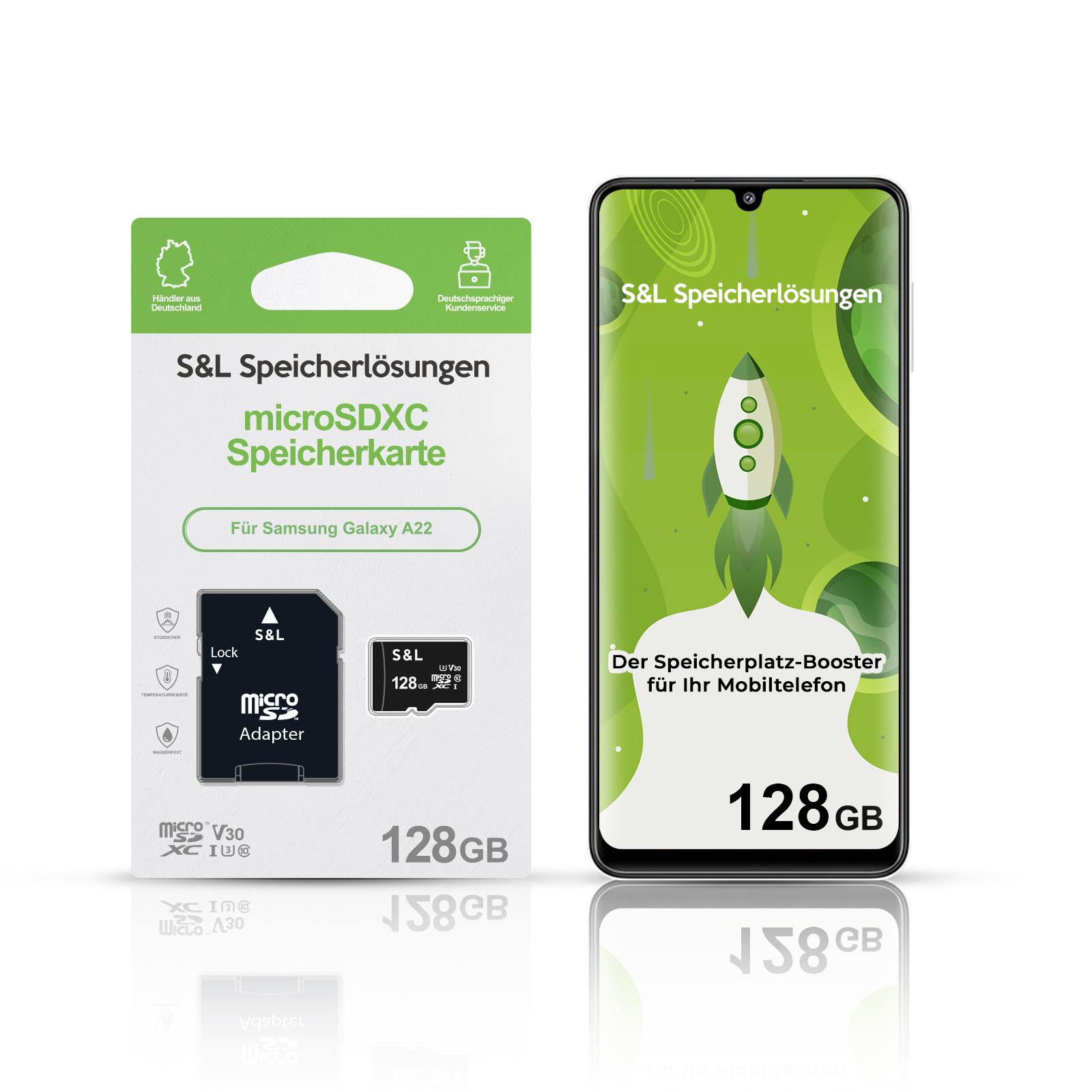 microSD Micro SD Speicherkarte für Samsung Galaxy A22 16GB 32GB 64GB 128GB 256GB
