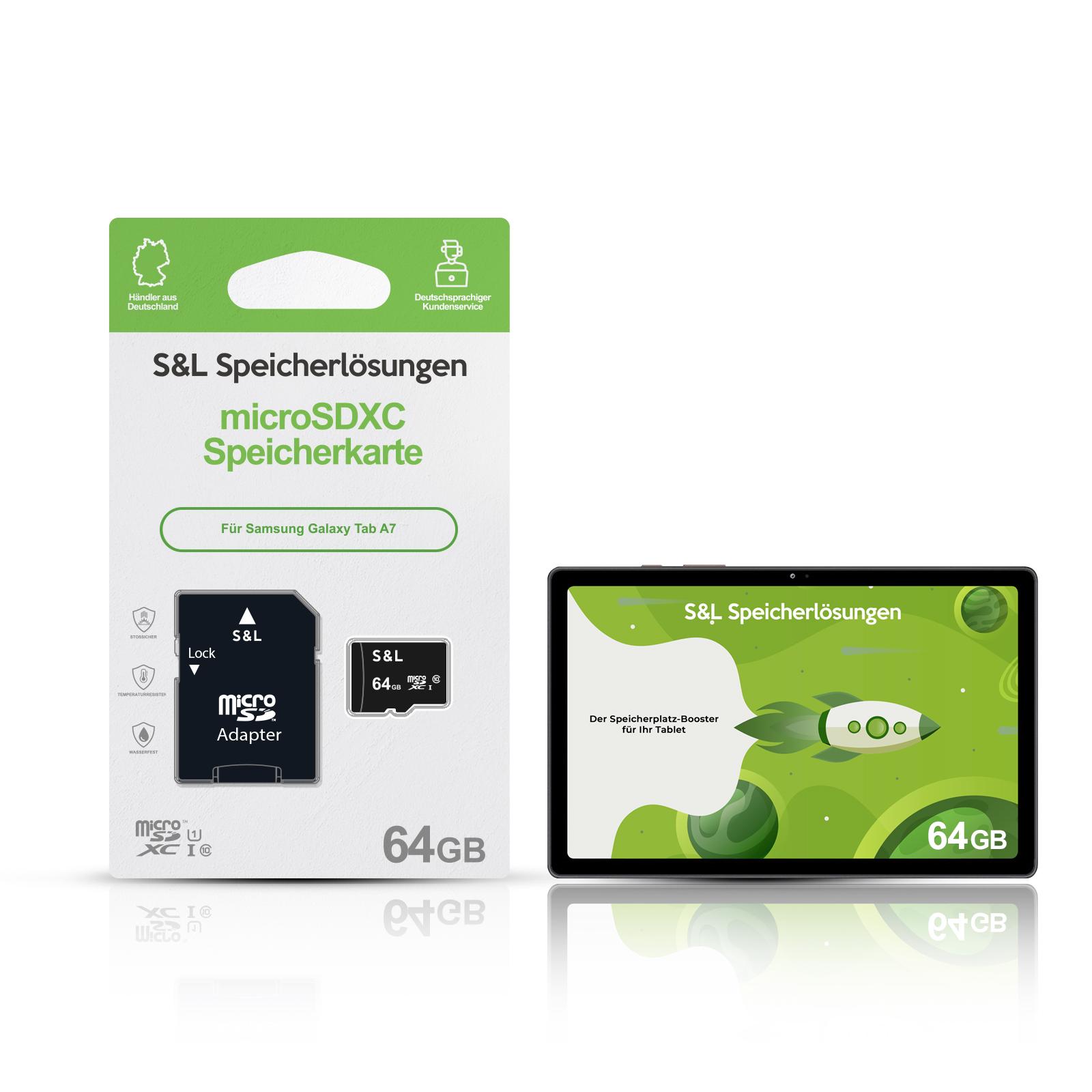 micro SD Speicherkarte für Samsung Galaxy Tab A7 16GB 32GB 64GB 128GB 256GB Top