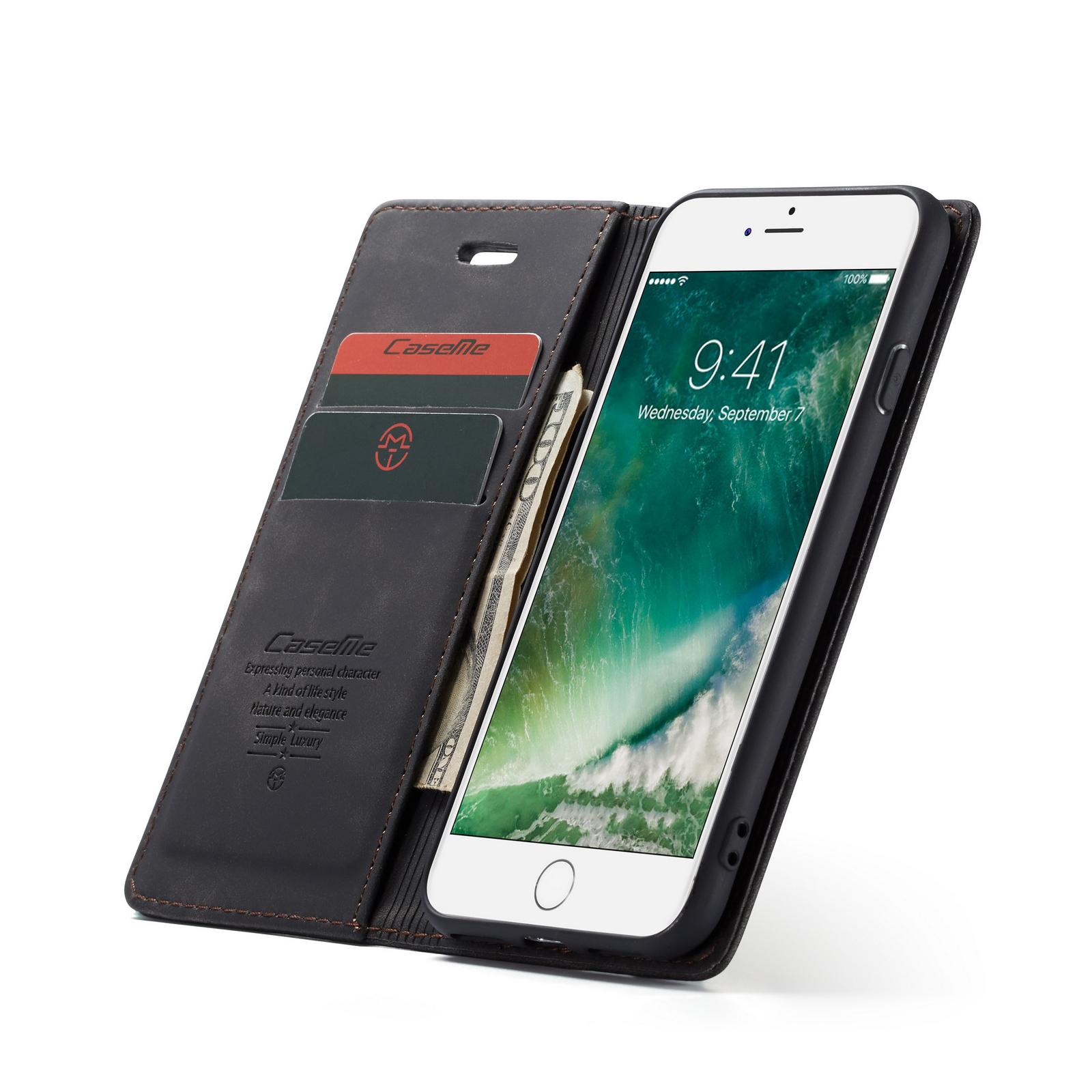 Handy Hülle für Apple iPhone Case Schutz Tasche Cover Wallet Flip Etui Edel