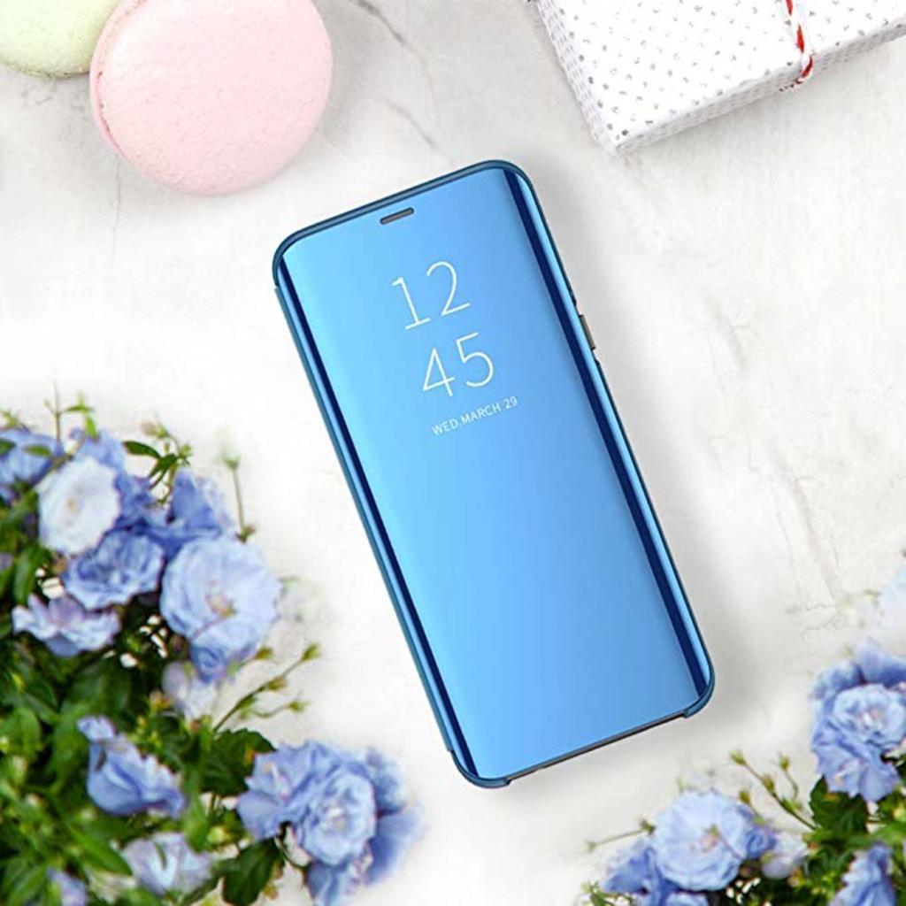 Handy Hülle für Xiaomi Mi 11 Lite 4G 5G Smartphone Flip Cover Handy Spiegel Case